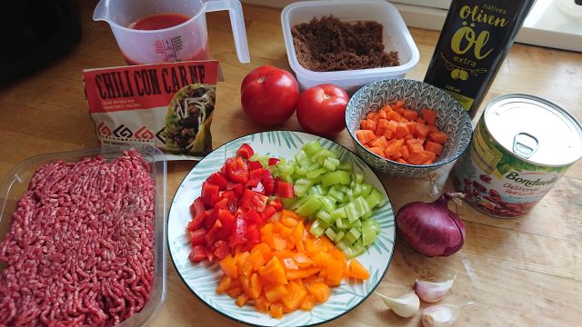 Sticky Chili ingrediënten