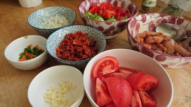 Ingrediënten voorbereiden