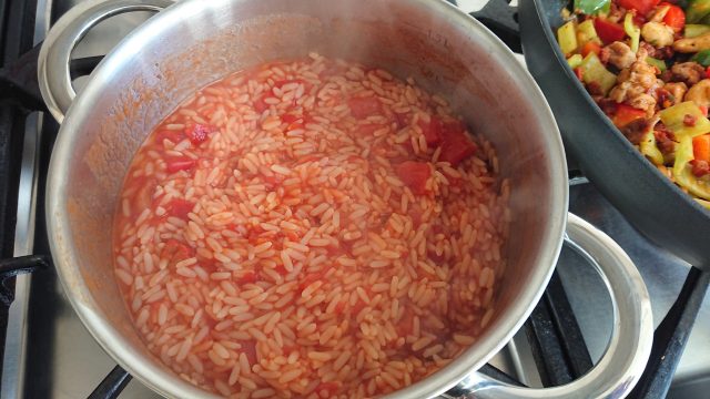 Rijst langzaam koken